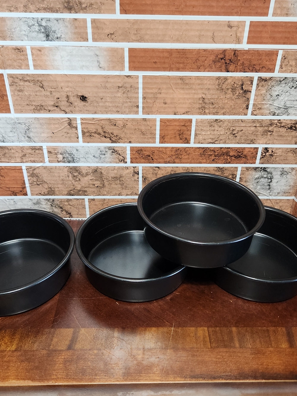 Black Nonstick Round Cake Pan - Home Kitchen